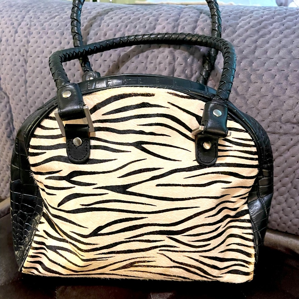 Animal print doctors bag in great condition